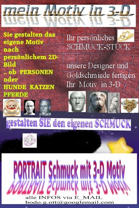 mein Motiv in 3D - 3D-Foto-Design-Schmuck