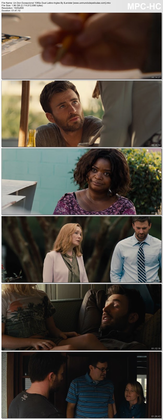 Capturas de la película.