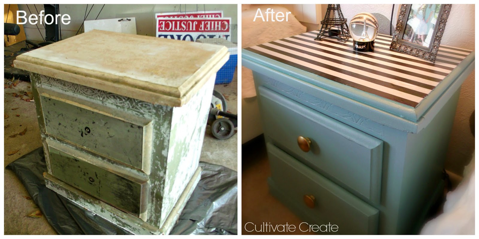 Cultivate Create Nightstand Makeover