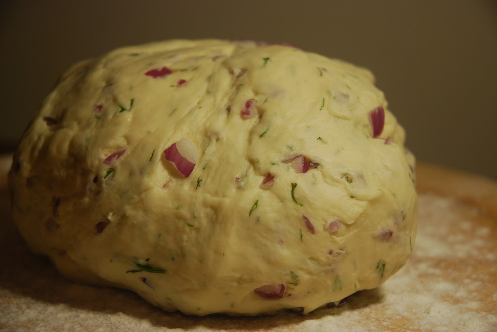 Dill and Red Onion Bread Vintage Kitchen