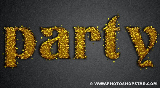 Learn to Create Party Text Effect Learn to Create Party Text Effect