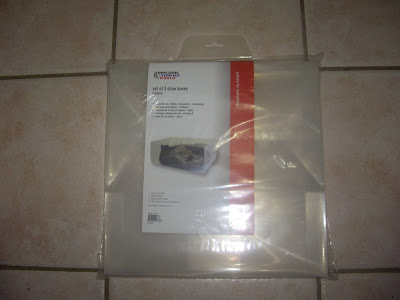 Howards Storage World 3 Medium Sized Shoe Boxes