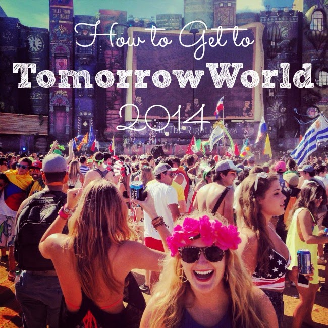 how to get to Tomorrowworld 2014