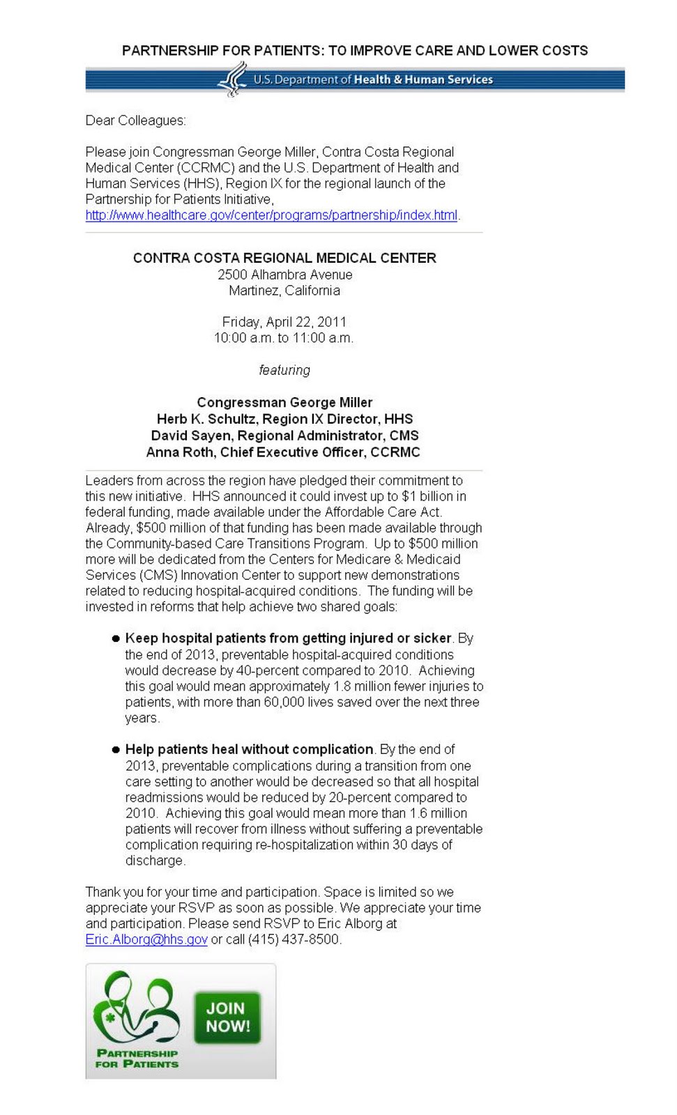 Partnership for Patients: