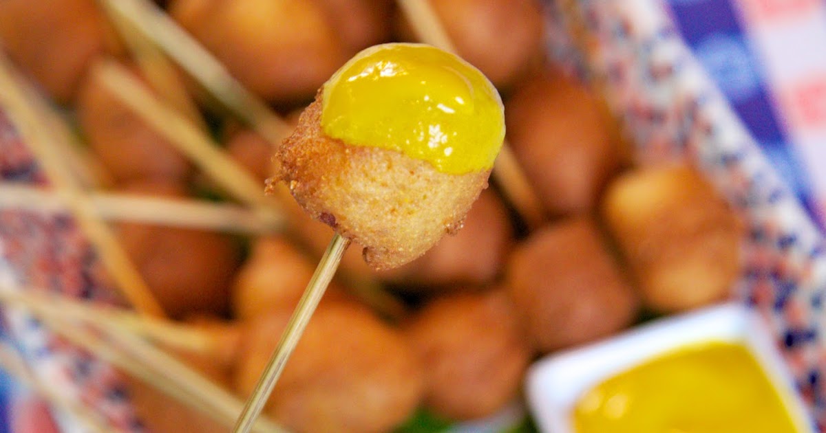 Corn Dog Pops {Football Friday} Plain Chicken