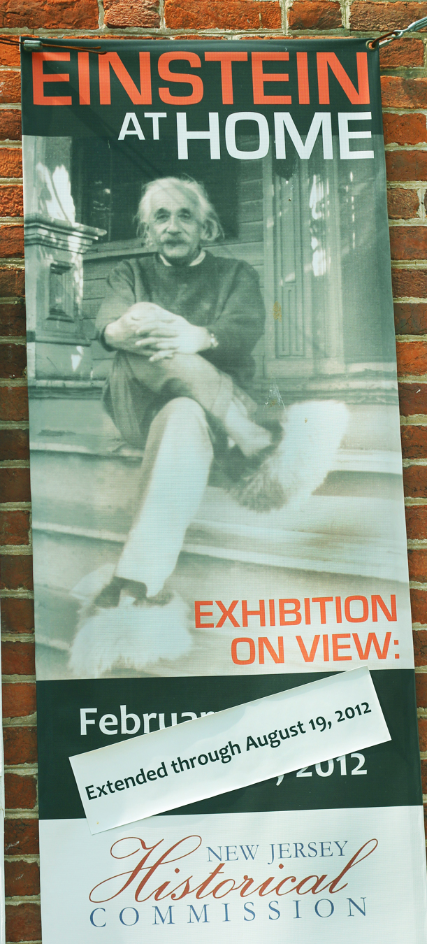 Jane Public Thinking Einstein Exhibition At The Princeton Garden