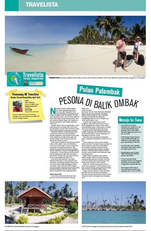 Pesona di Balik Ombak