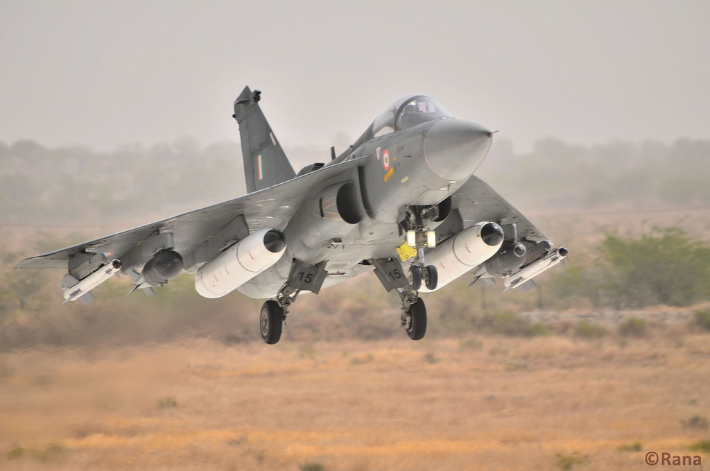Indian Air Force's LCA (Light Combat Aircraft) Tejas Fighter Jet