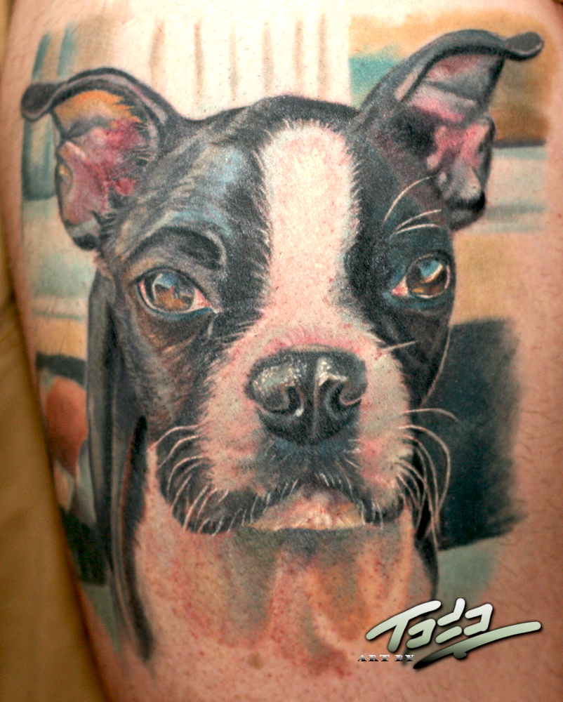 Realistic Portrait Tattoos by Todo