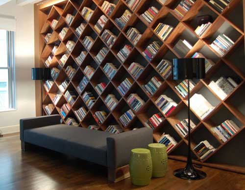 Decoración de interiores: Ideas de Diseño de Bibliotecas en casa