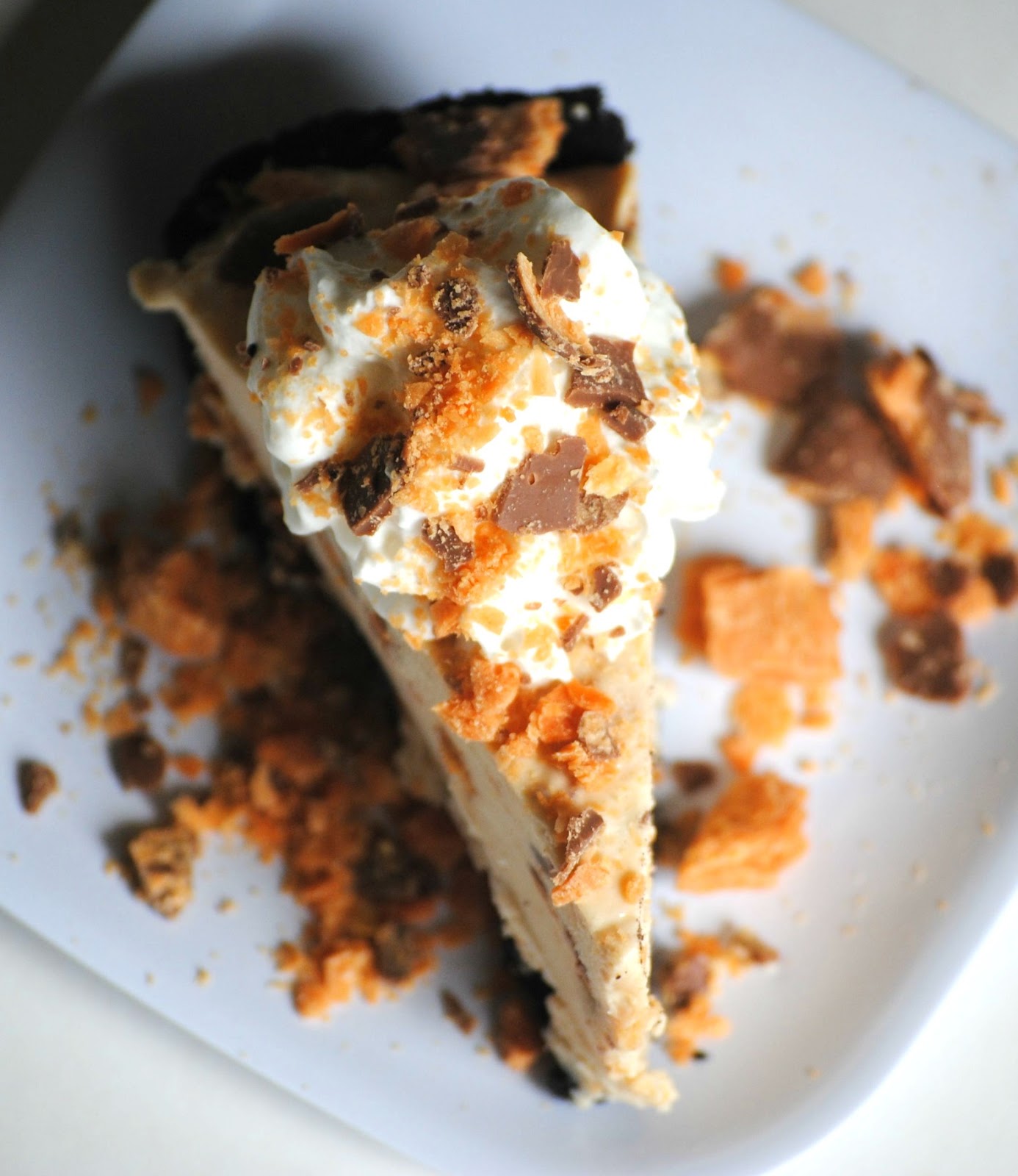 The Farm Girl Recipes Frozen Butterfinger Pie
