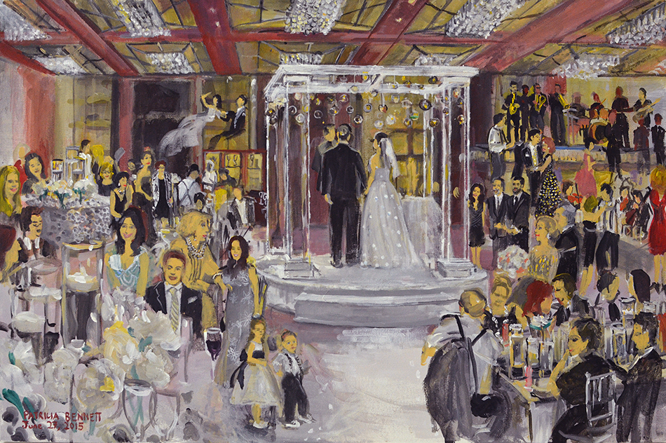 Patricia Bennett Fine Art Painter Four Seasons Hotel Baltimore