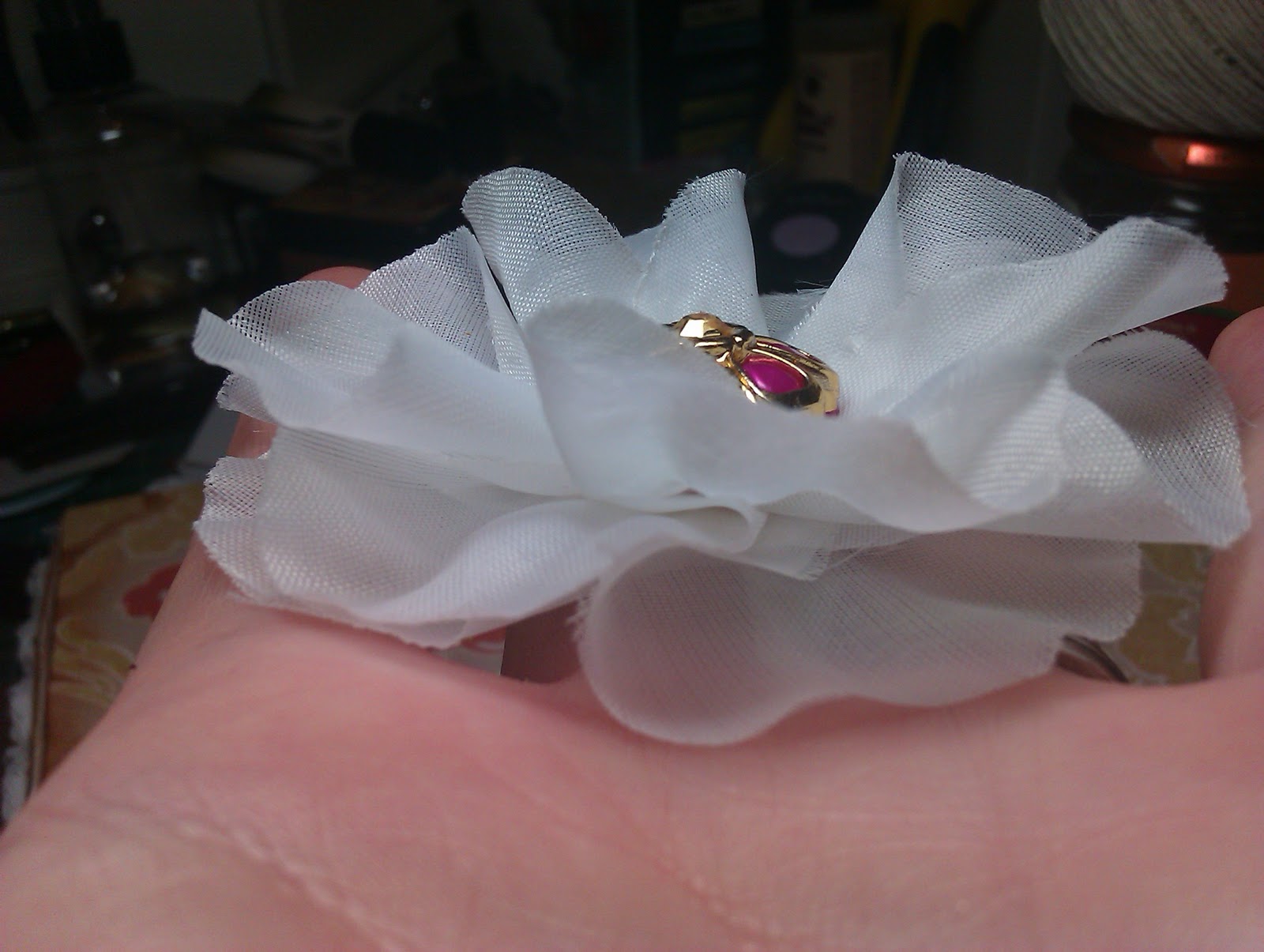 Crafty Loops Flower Tutorial Petaloops Making flowers from fake petals