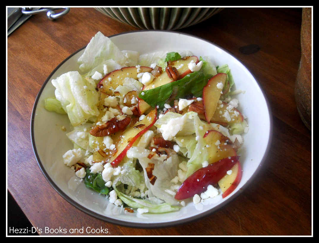 Mixed Greens and Apple Salad with Warm Honey Dressing HezziD's Books