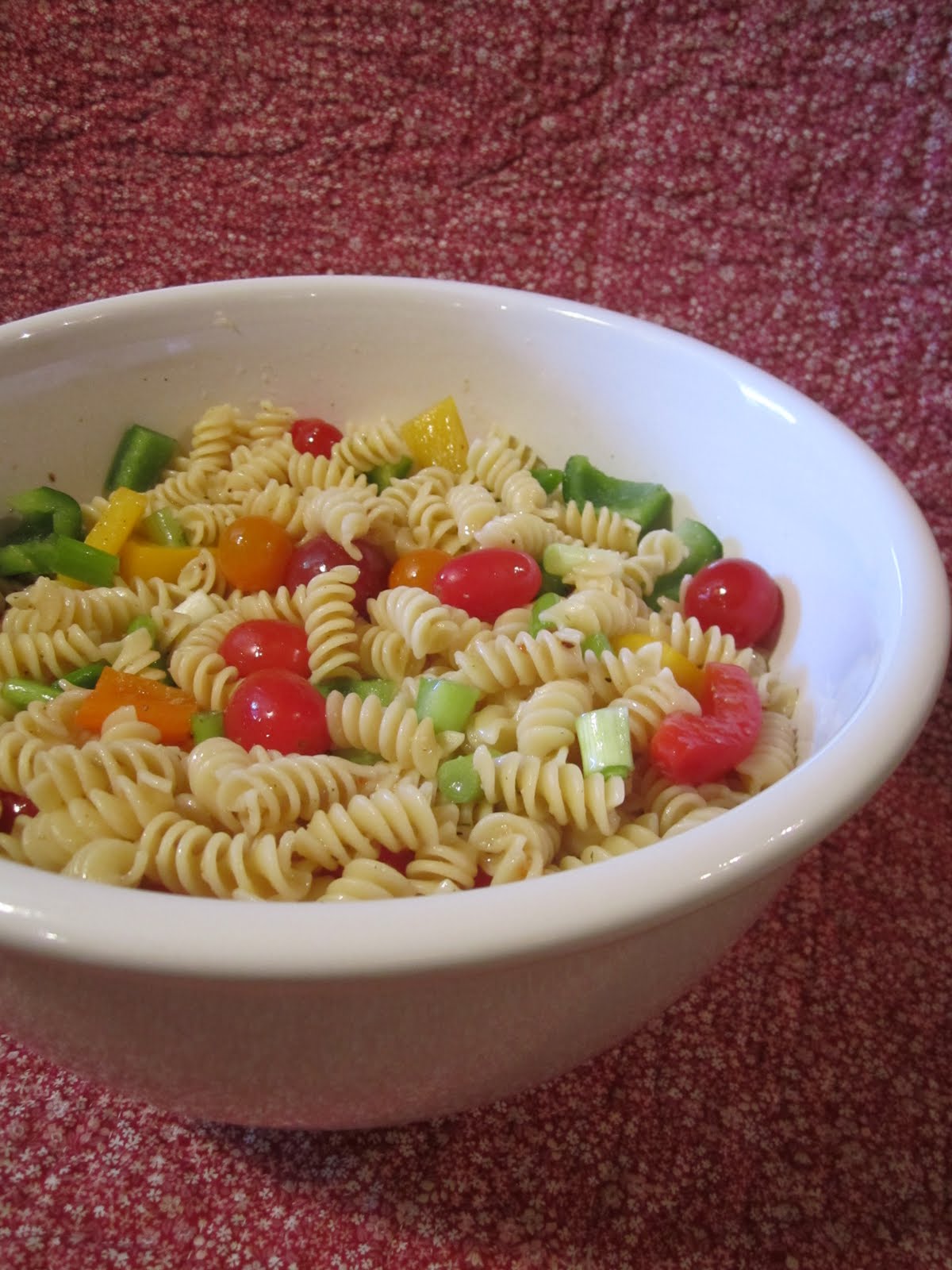 Wendys Hat: How to Make a Cold Pasta Salad {Recipe}