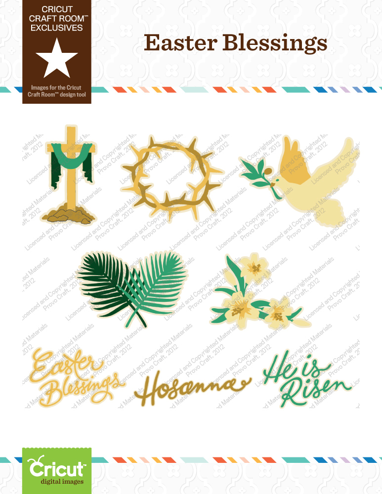 Obsessed with Scrapbooking New Cricut Easter Digital Cartridges