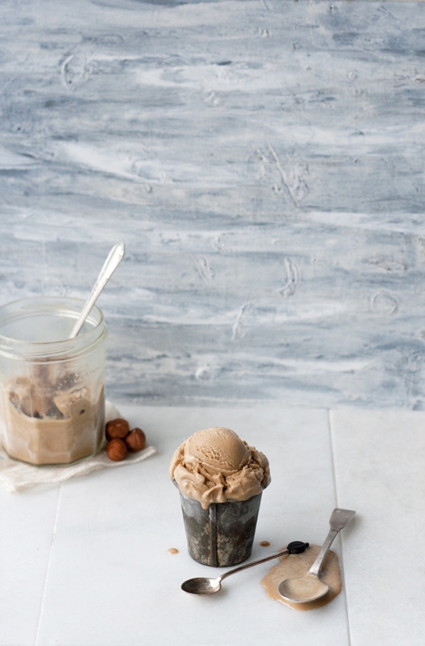 Coffee Hazelnut Ice cream Izy Hossack Top With Cinnamon