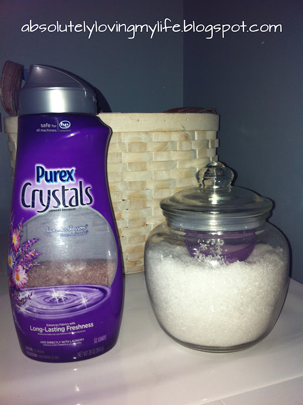 Loving Life DIY Fabric Softener Crystals
