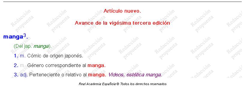 El Antídoto de la Víbora: Rectificación de la RAE por la El Antídoto de la Víbora: Rectificación de la RAE por la