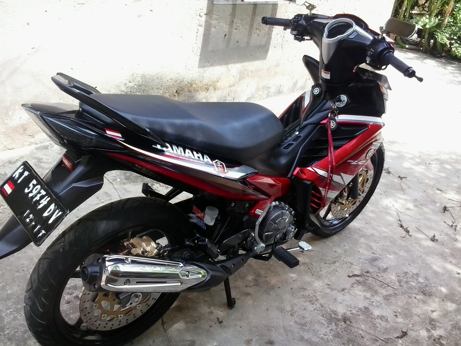 MODIFIKASI MOTOR NEW JUPITER MX KARYA ANAK BONTANG