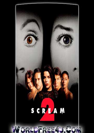 Poster Of Scream 2 (1997) In Hindi English Dual Audio 300MB Compressed Small Size Pc Movie Free Download Only At worldfree4u.com