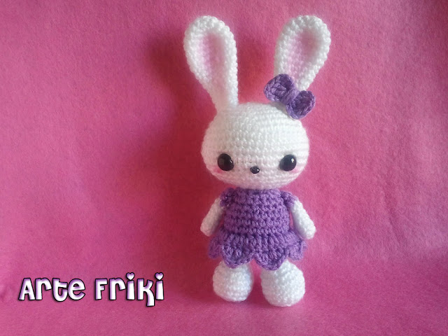 conejo amigurumi bunny cute sweet kawaii crochet ganchillo peluche 