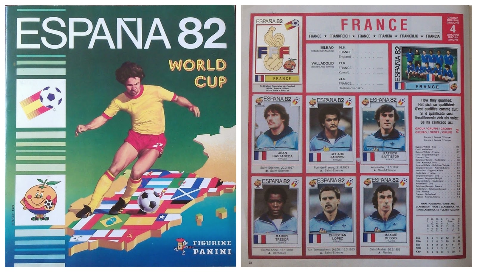 SCANSIONE Album Figurine in PDF Campionato del Mondo 1982