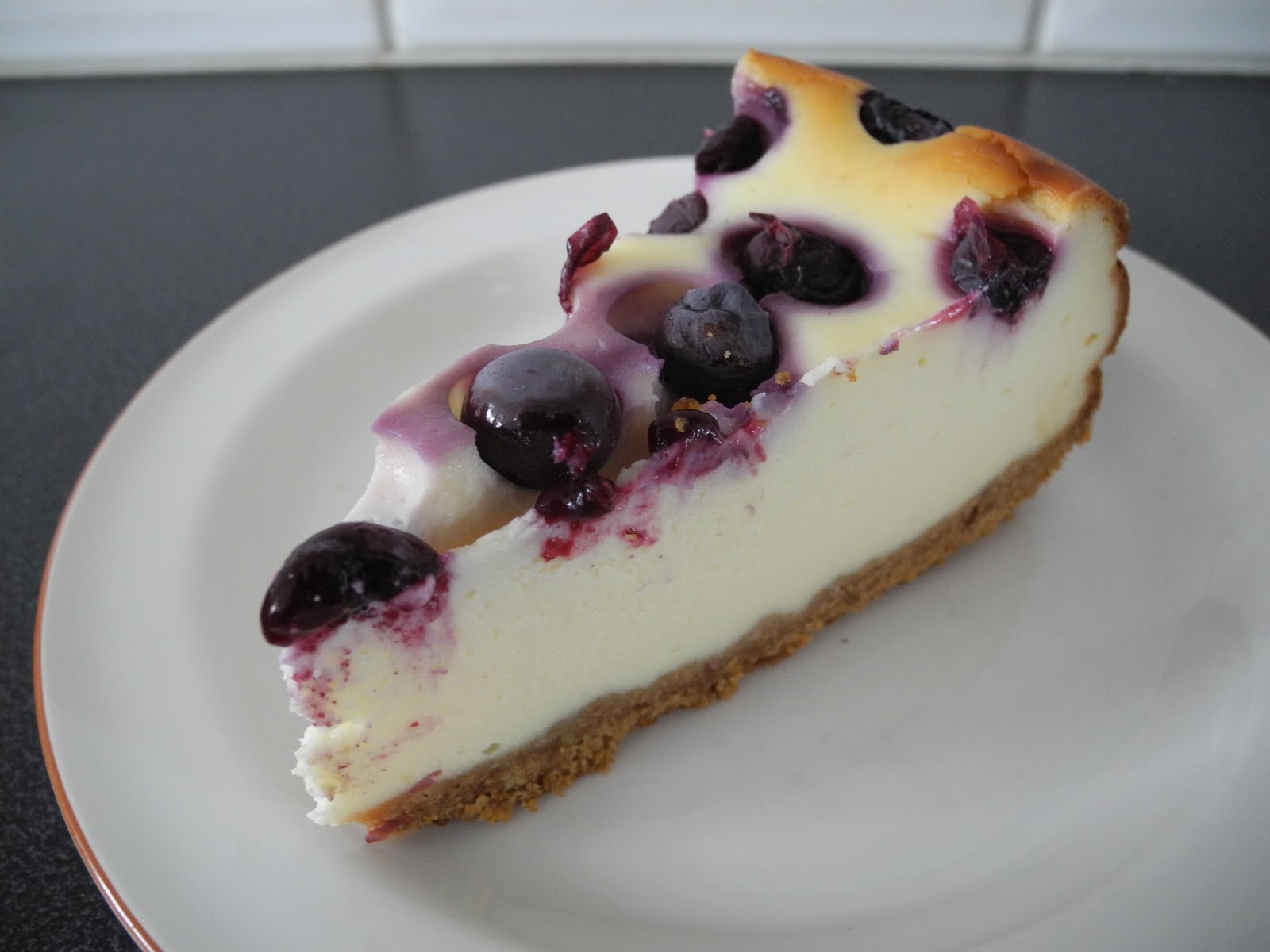 Drömkaka New York Blueberry Cheesecake