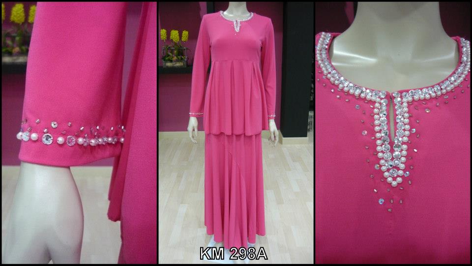 BAJU KURUNG MODEN PEPLUM