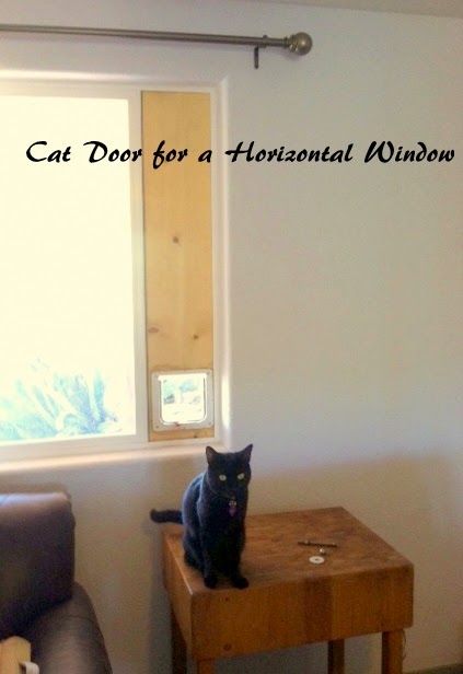 Down To Earth Diy Cat Door Horizontal Sliding Window