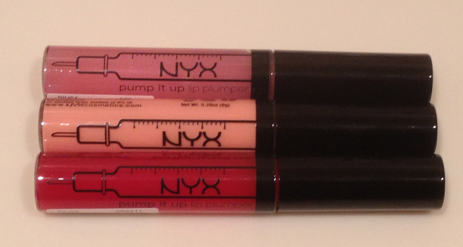 Booyah Beauty NYX Plump It Up Lip Plumper Pamela, Kim, and Scarlett