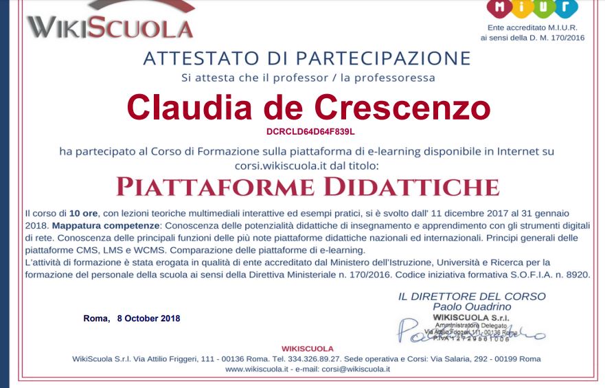 Piattaforme didattiche