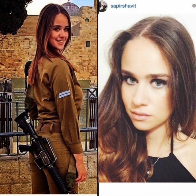 bellas mujeres militares del ejercito israelí.