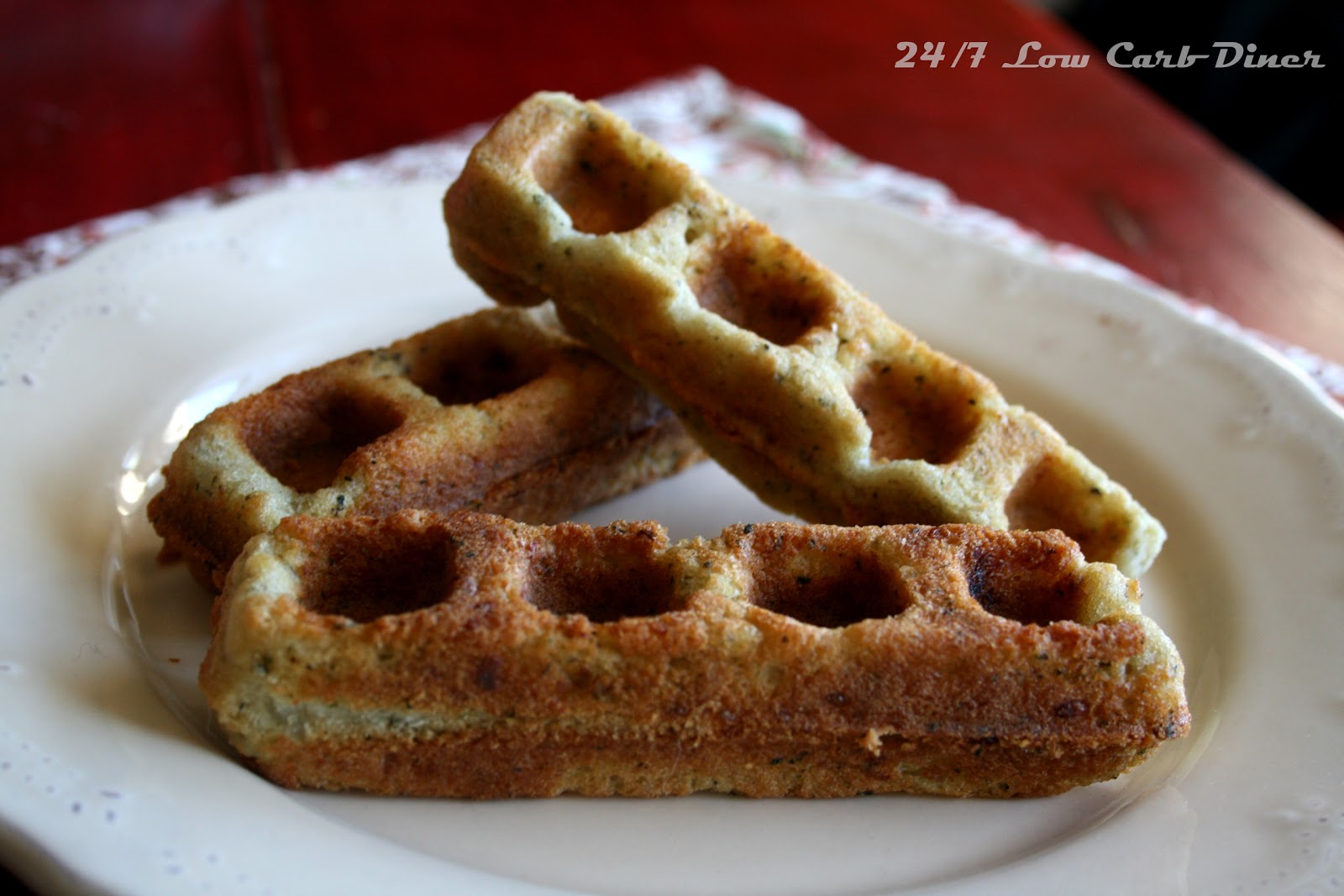 24/7 Low Carb Diner Garlic Waffle Sticks