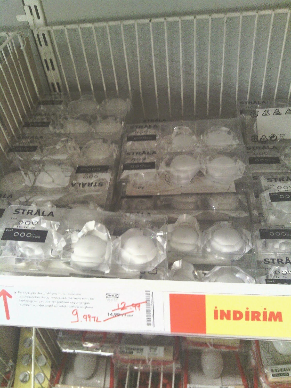 Bursa Icindeki Ikea Gold Fanus Satildi Letgo