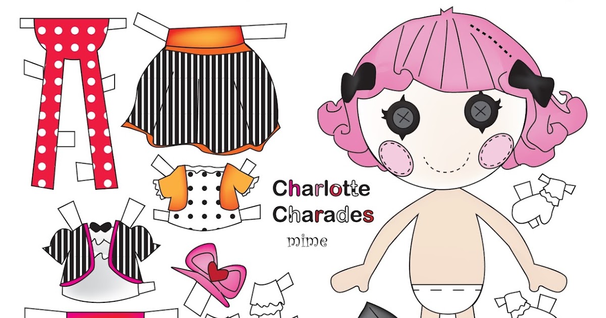 Miss Missy Paper Dolls Lalaloopsy Paper Dolls