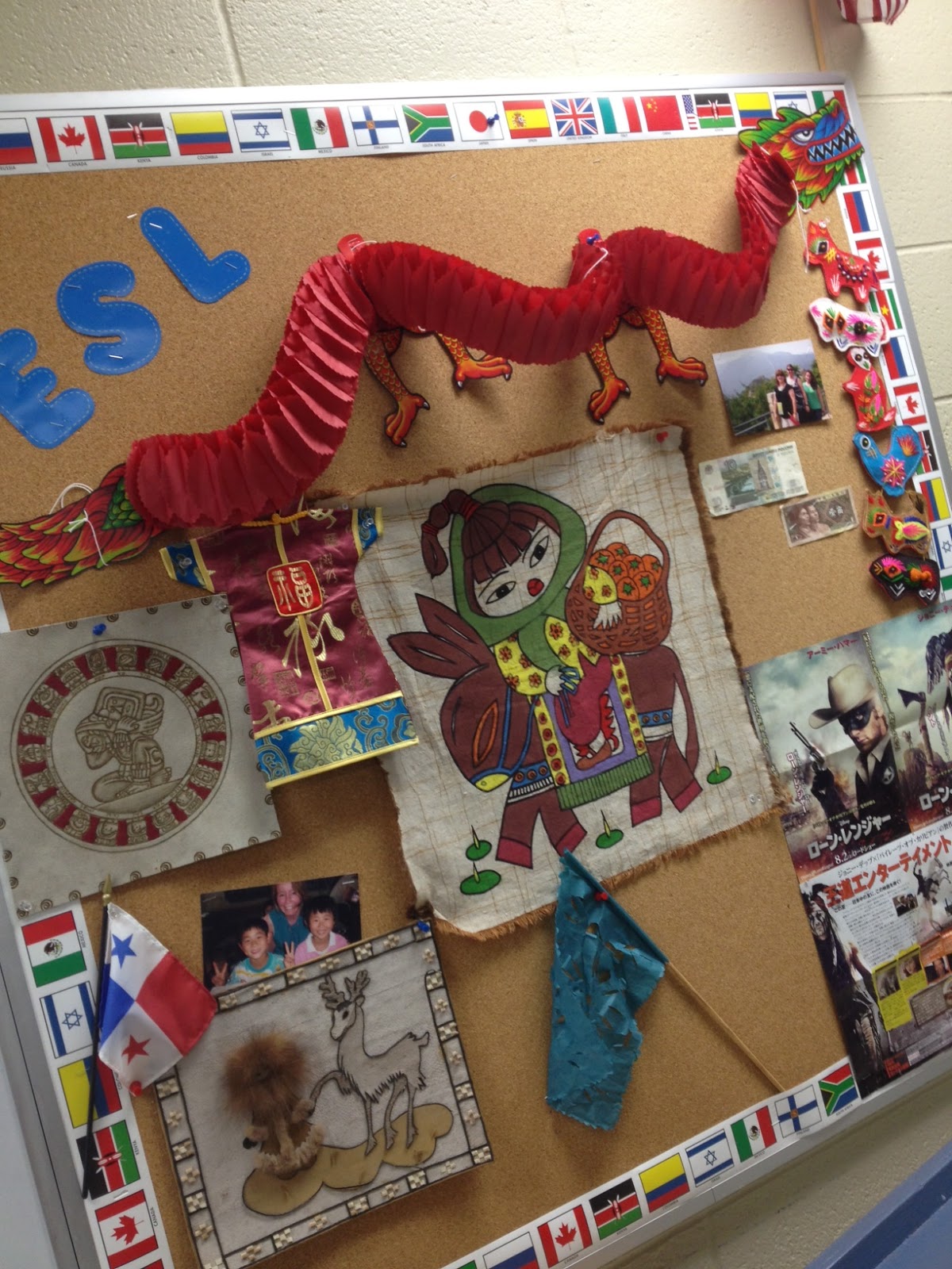 Yo Vi Espanol Bulletin Board Ideas for the Spanish Classroom
