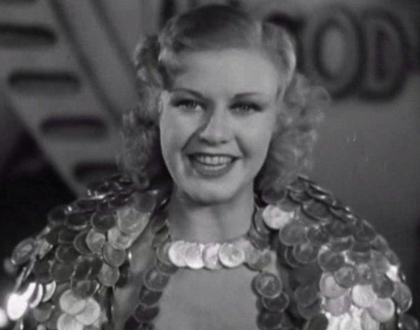 Ginger Rogers in GOLD DIGGERS OF 1933