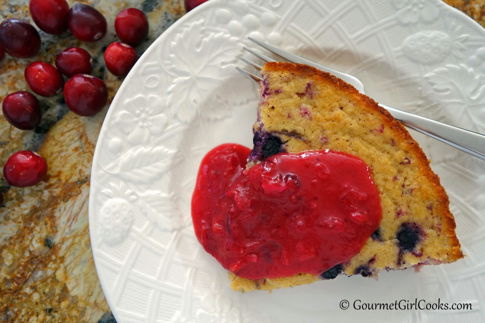 Gourmet Girl Cooks Cranberry Pancakes Easy NoFlip Skillet Style