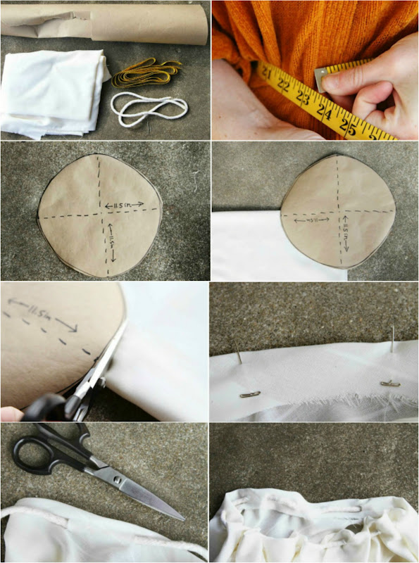 Sincerely, Kinsey No Sew Skirt DIY