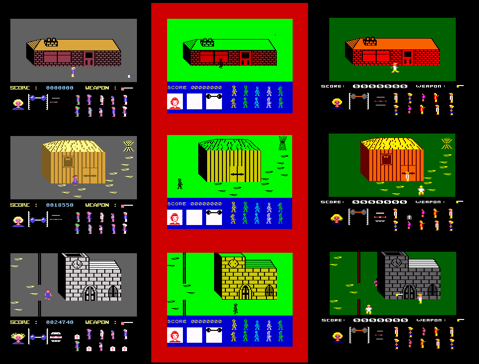 Frgcb Finnish Retro Game Comparison Blog Friday The 13th Domark 1985