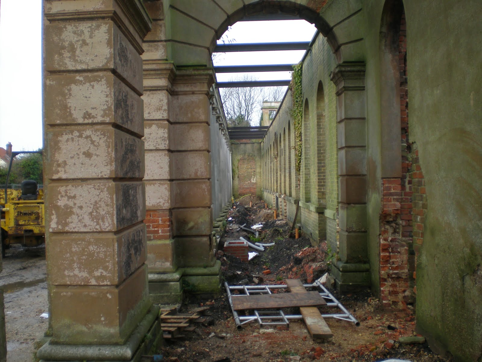 Colonnade Before renovation