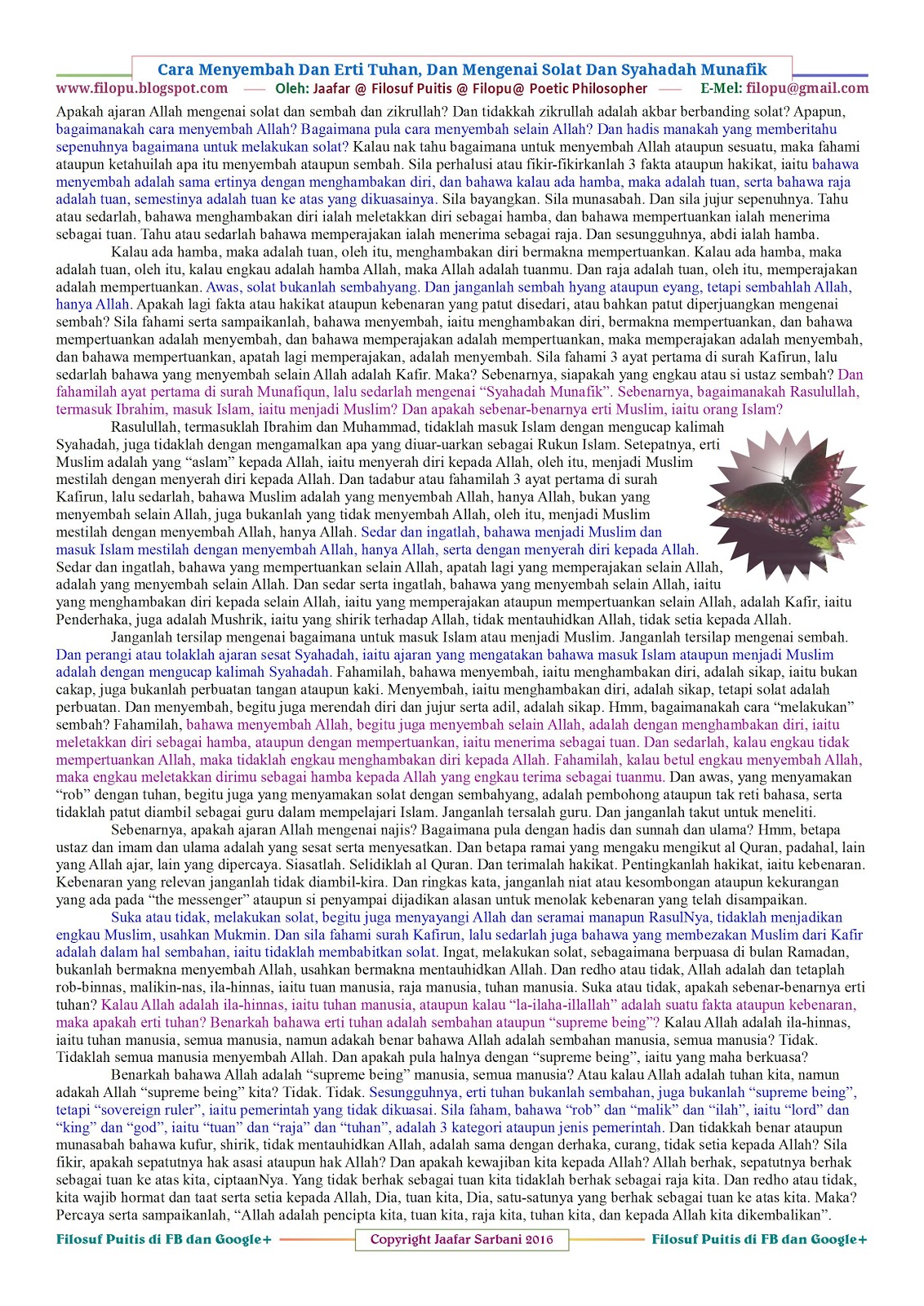 Kebenaran » Kewajaran » Islam, Sebenar Islam Truth Kebenaran » Kewajaran » Islam, Sebenar Islam Truth