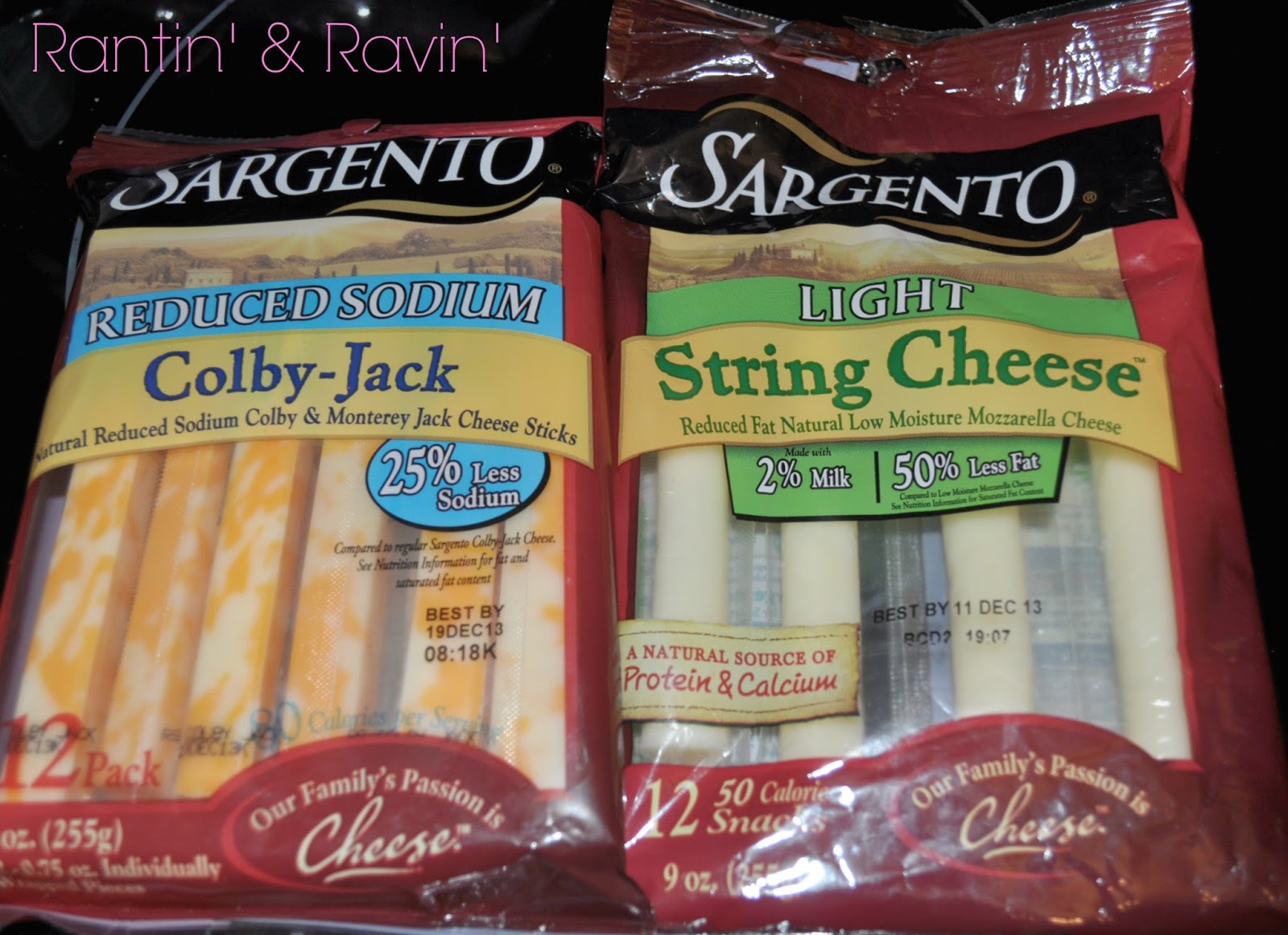 Rantin' & Ravin' MMM... SARGENTO CHEESE!!!