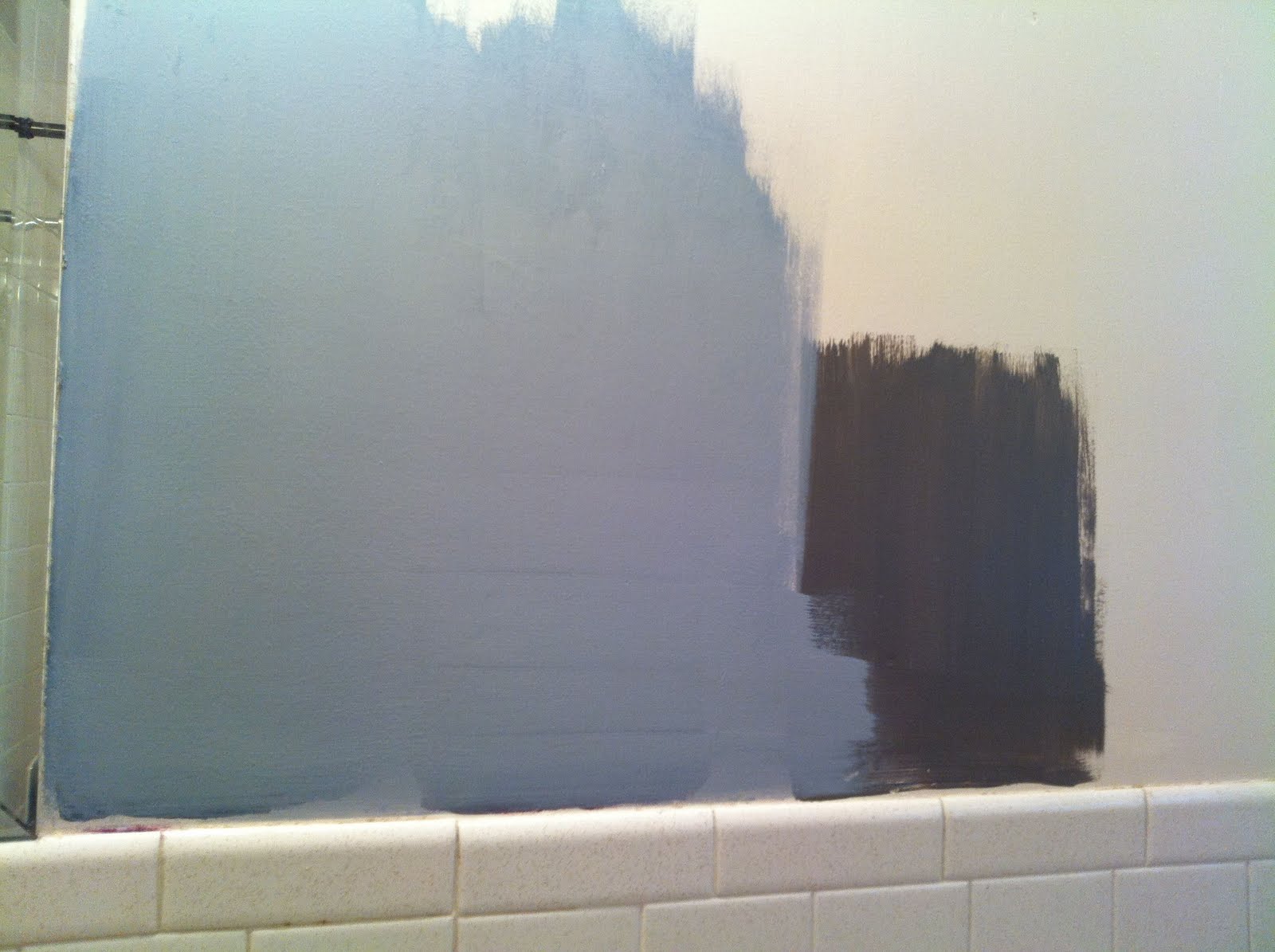 The Pfaff Pfix Lowe's Olympic One Paint, in Sherwin Williams Aleutian