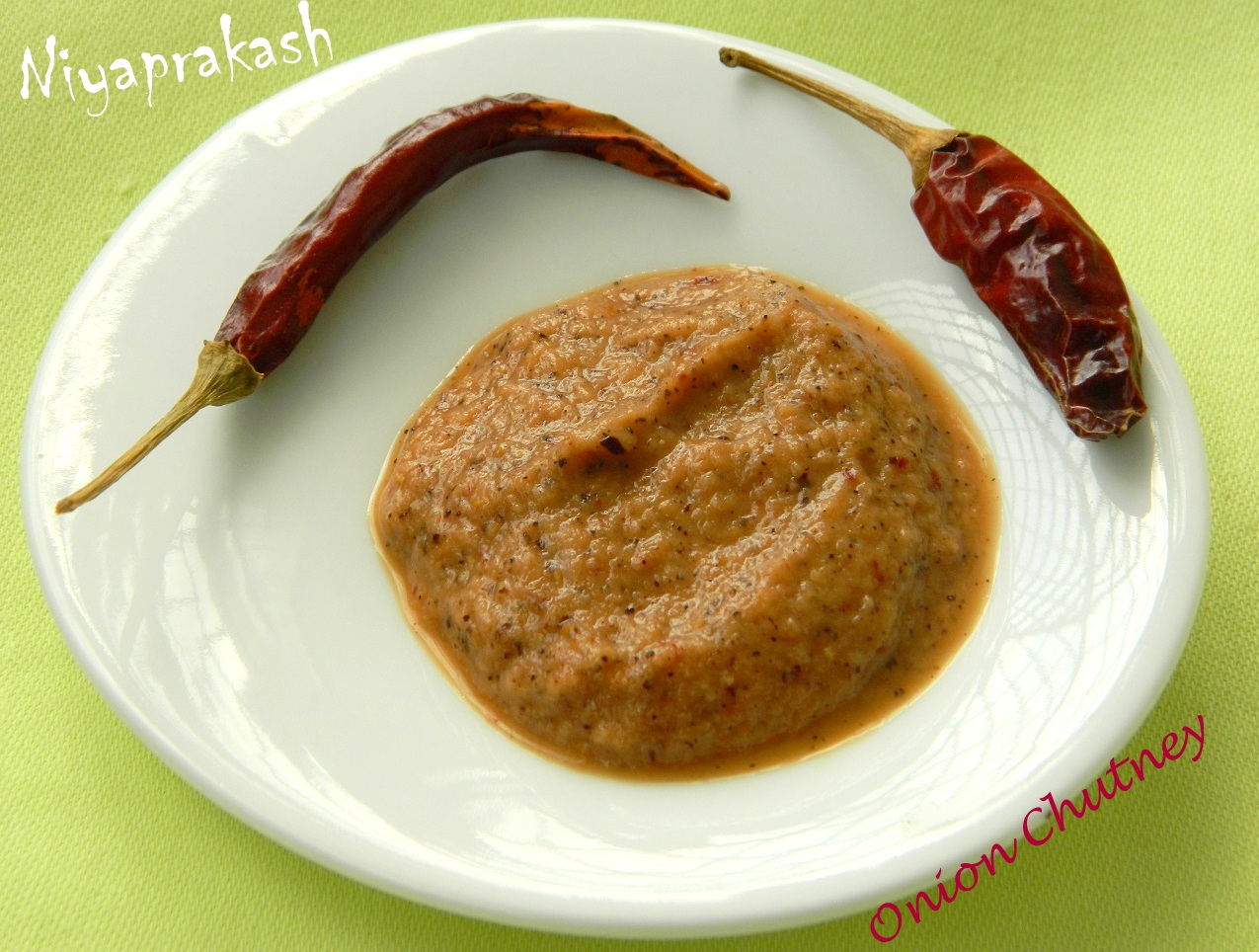 Niya's World Tamil Style Onion Chutney