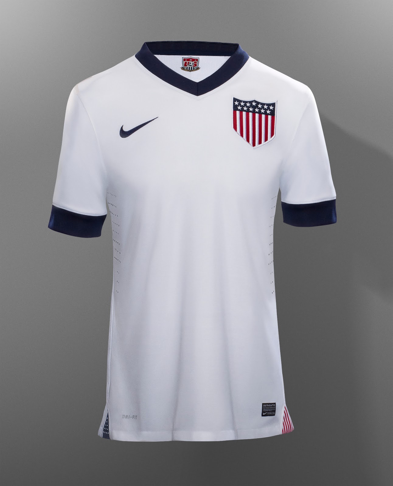This is the USA Jersey Worn at a the First World Cup in 1930 - Footy