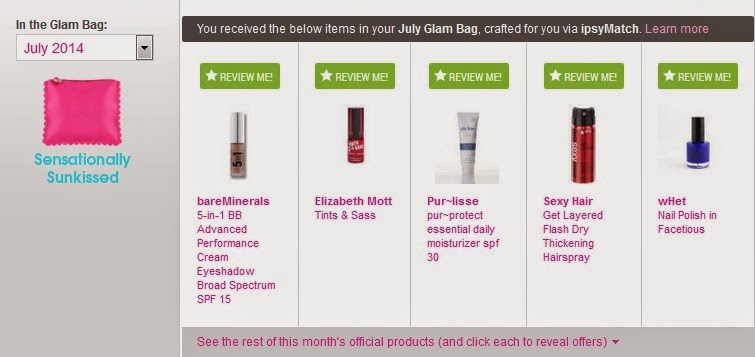 Ipsy July 2017 Glam Bag Sneak Ks And Spoilers