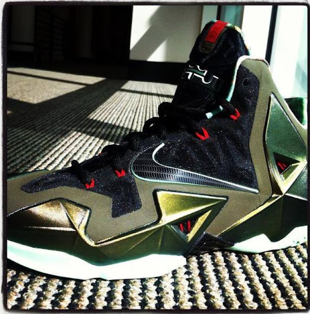> 2013-2014 Nike Lebron 11 Army Slate XI Sneaker (Images) - Photo posted in Kicks @ BX  (Sneakers & Clothing) | Sign in and leave a comment below!