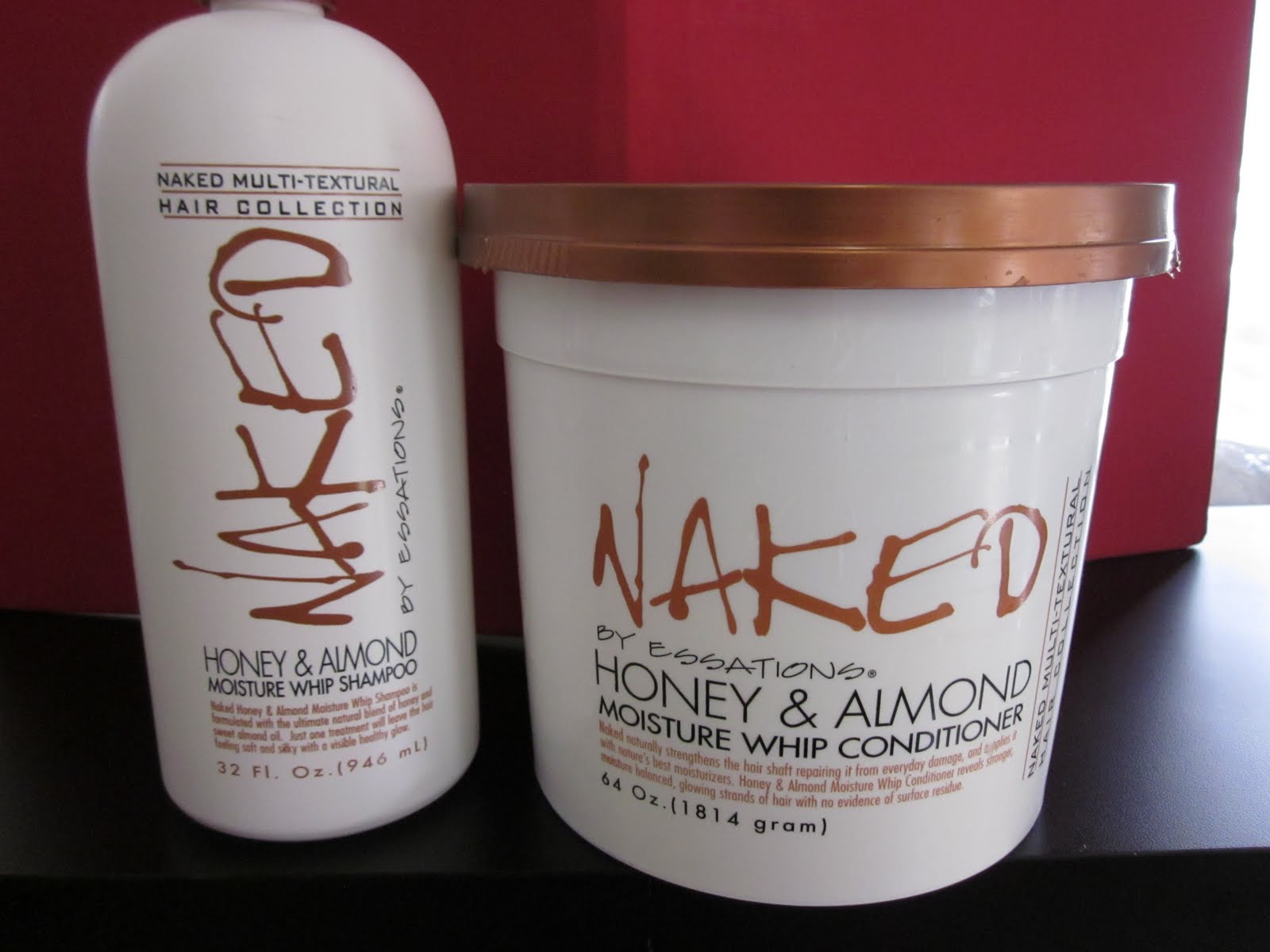 PhenomenalhairCare Product Review Naked by Essations Honey and Almond